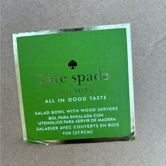 Kate Spade Lenox salad bowl - Picture 3 of 5